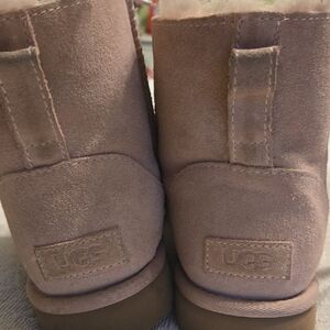 UGG Dusty Pink Suede Boots